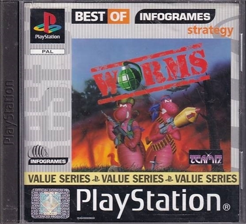 Worms - Value Series - PS1 (B Grade) (Used) (eng)